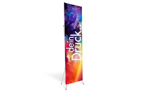 X-Banner, System inkl. Druck